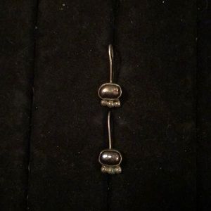 Sterling Silver Kidney Wire Hook Earrings